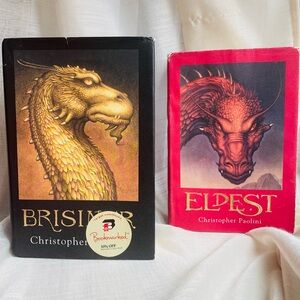Brisingr and Eldest Book Set by Christopher Paolini (HARDCOVERS)